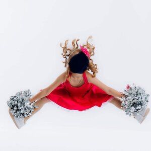 Girls Hot Pink Cheer or Jazz Costume (Weissman)